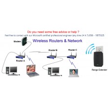 Wireless Router Setting up, Configuration, Repair & Fix in Dubai, Sharjah - UAE